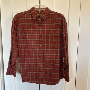Woolrich Red Casual Button Down Shirt
